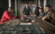 Baby Driver – Ansel Elgort (Baby), Jamie Foxx (Bats), Eiza González (Darling), Jon Hamm (Buddy).