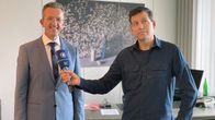 Echtes Leben – Philipp Engel hier im Interview mit Dr. Joachim Streit (li.), Fraktionsvorsitzender der Freien Wähler im Landtag Rheinland-Pfalz.
