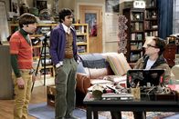 The Big Bang Theory – (v.li.) Simon Helberg (Howard), Kunal Nayyar (Rajesh), Johnny Galecki (Leonard).