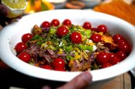 Zu Tisch ... – Ein Rezept von Schauspieler Philipp Hochmair: Pasta mit Pfifferlingen, Zitrone und Tomaten