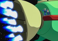 Futurama – L-R: Professor Farnsworth, Cubert