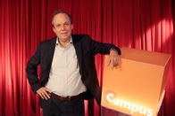 Campus Talks – Heute bei Campus Talks, von links: der Historiker Jürgen Renn, Max-Planck-Institut für Wissenschaftsgeschichte, Berlin (im Bild) und der Informatiker Prof. Dr. Tim Landgraf (Freie Universität Berlin).