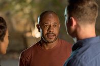 9-1-1 Notruf L.A. – (v.l.n.r.) Athena Grant (Angela Bassett); Michael Grant (Rockmond Dunbar); Bobby Nash (Peter Krause)