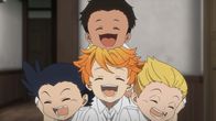 The Promised Neverland – L-R: Chritie Emma, Don und Lannion