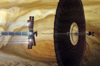 Leben im All – Das Raumschiff der Minerva-Mission fliegt am Planeten Jupiter vorbei.