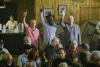 Abgang mit Stil – (v.l.n.r.) Albert Garner (Alan Arkin, hinten), Willie Davis (Morgan Freeman, hinten), Joe Harding (Michael Caine, hinten)