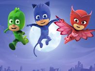 PJ Masks - Pyjamahelden – (v. l.) Gecko, Catboy und Eulette
