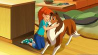 Lassie – Zoe ist stolz auf ihre Hündin Lassie, die mal wieder heldenhaft gehandelt hat.