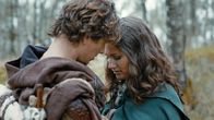 Arthur & Merlin – Krieger Arthur (Kirk Barker) und Olwen (Charlotte Brimble).