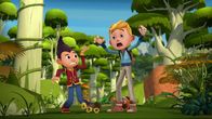Tashi – Der Stink des MĂĽffels macht Tashi und Jack bewegungsunfĂ¤hig. Â