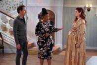 Will & Grace – v.l.n.r.) Will Truman (Eric McCormack); Ru (Yvette Nicole Brown); Grace Adler (Debra Messing)