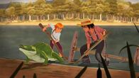 Tom Sawyer – Tom und Huck wollen Ali, dem verletzten Alligator helfen.