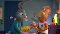 Pip und Posy – Posy darf heute bei Pip übernachten.
