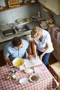 Jamie kocht Italien – Jamie Oliver (l.)