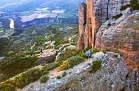 Die Pyrenäen – Riglos ist eines der wichtigen Kletterreviere in Spanien.