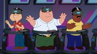 Family Guy – (v.l.n.r.) Glen Quagmire; Peter Griffin; Cleveland Brown