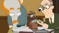 American Dad! – Roger (l.); Commodore Stoat (r.)