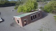 Lost Places – Das „Giddy House“ („schwindelige Haus“) in Port Royal versinkt immer weiter im karibischen Sand.