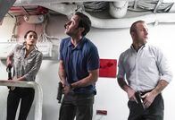 Hawaii Five-0 – (v.l.n.r.) Tani Rey (Meaghan Rath); Steve McGarrett (Alex O'Loughlin); Danny Williams (Scott Caan)