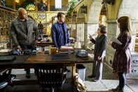 Navy CIS: L.A. – L-R: Sam Hanna (LL Cool J), G. Callen (Chris O'Donnell), Hetty Lange (Linda Hunt), Nell Jones (Renée Felice Smith)