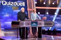 Quizduell-Olymp – Moderatoren Gunther Emmerlich (l.) und Wolfgang Lippert (r.).