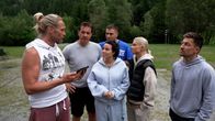 Destination X – (v.l.n.r.) Nico Schwanz; Andreas Elsholz; Leyla Lahouar; Max Bornmann; Hanna Sökeland; Philipp Boy