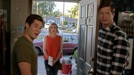 Workaholics – L-R: Adam DeMamp (Adam Devine), Erin Mantini (Brittany Snow), Anders Holmvik (Anders Holm)