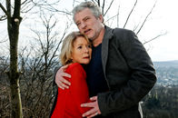 Glücksbringer – Christiane Hörbiger (Agnes Wieland), Filip Peeters (Leo Wieland).
