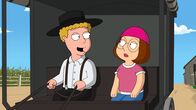 Family Guy – Meg (r.) verliebt sich in Eli (r.), den Sohn des strenggläubigen Ezekiel ...