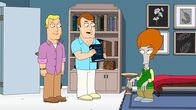 American Dad! – L-R: Terry, Greg, Roger