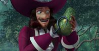 Peter Pan - Neue Abenteuer – Begeistert stellt sich Hook vor, wie er das Sumpfmonsterbaby aus dem Ei großzieht und wie es dann Peter Pan verschlingt.