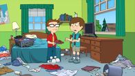 American Dad! – Stan, l.; Snot, r.