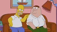 Family Guy – Treffen durch Zufall aufeinander. Doch werden sich Homer (l.) und Peter (r.) gut verstehen?