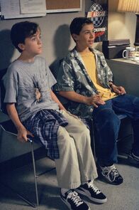 Malcolm mittendrin – L-R: Malcolm (Frankie Muniz), Reese (Justin Berfield)