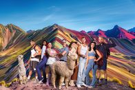 Reality Backpackers – (v.l.n.r.) Daymian Weiß; Brenda Brinkmann; Kate Merlan; Chris Töpperwien; Marlisa Rudzio; Laurenz Pesch; Elsa Latifaj; Sinan Cakin
