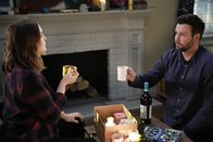 Single Parents – L-R: Angie D'Amato (Leighton Meester) and Will Cooper (Taran Killam)