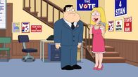 American Dad! – L-R: Stan, Francine