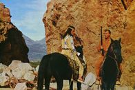 Old Shatterhand – L-R: Winnetou (Pierre Brice) und Old Shatterhand (Lex Barker)