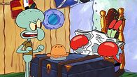 SpongeBob Schwammkopf – L-R: Squidward, Mr. Krabs