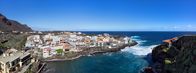 MareTV: El Hierro – El Hierro, Tamaduste - Panorama mit Naturschwimmbad Charco del Tamaduste, aufgenommen von der Zufahrtsstraße von Valverde