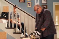 Modern Family – Nolan Gould (Luke Dunphy), Ed O'Neill (Jay Pritchett).