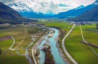 Paradiese aus Menschenhand – Durch Renaturierung hat der Inn in der Schweiz mehr Platz bekommen.
