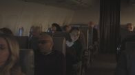 Mayday - Alarm im Cockpit – REENACTMENT - All seems normal for the moment for the passengers of LoganAir Flight BE-6780. (Cineflix 2020/James Griffith)