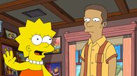 Die Simpsons – Lisa (l.); Monk Murphy (r.)