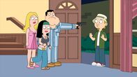 American Dad! – L-R: Francine, Hayley, Stan, Jeff