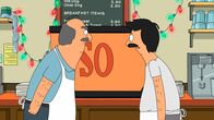 Bob's Burgers – Als Bobs Vater (l.) Bob (r.) und die ganze Familie zu sich zu Weihnachten einlädt, muss Bob nach zwanzig Jahren erstmals wieder das Restaurant seines Vaters betreten ...