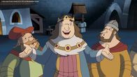 Der kleine Ritter Trenk – Der Fürst ist von der Darbietung begeistert.