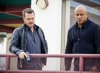 Navy CIS: L.A. – "Venganza" - Pictured: Chris O\'Donnell (Special Agent G. Callen) and LL COOL J (Special Agent Sam Hanna). NCIS investigates the murder of a federal prison inmate who was the adopted daughter of a notorious counterfeiter. Also, Callen is summoned by the Alcohol, Tobacco and Firearms (ATF) Internal Affairs board to discuss Anna Kolcheck\'s (Bar Paly) actions during a joint NCIS and ATF case, on NCIS: LOS ANGELES, Sunday, May 13 (9:00-10:00 PM, ET/PT) on the CBS Television Network. Photo: Sonja Flemming/CBS Ã?
