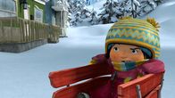 Snowsnaps Winterspiele – Kiki gefällt die Rolle als Prinzessin gar nicht.