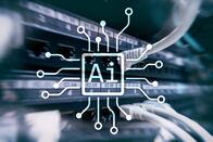 Der Code des Künstlers – AI, Artificial intelligence, automation and modern information technology concept on virtual screen.